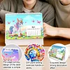 Diamond Painting Unicorn 2027 Paper Calendar Monthly Flip Tabletop Calendar Kit