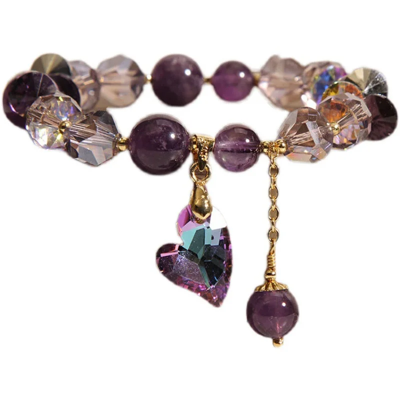 Natural Amethyst Fortune Calm Bracelet