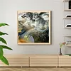 uk.everydayedeals (Limited Stock)Paint By Number - Oil Painting -  Wolf (40*40Cm)