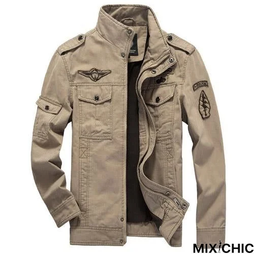 Cotton Jacket Men Coat Soldier Ma1 Style Army Jackets Male Brand Mens Bomber Jackets Plus Size