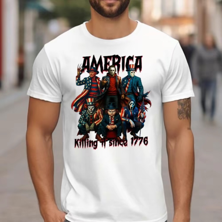Loveyoufancy America Killing It Since 1776 4th Of July T-Shirt