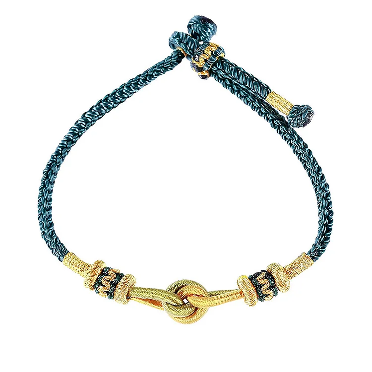For Granddaughter - Grandmother & Granddaughter A link that can never be undone Double Knots Bracelet