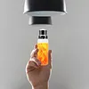 2 Pcs LED Flame Light Bulb 5W Flickering Light Bulbs 4 Lighting Modes Decorative Flame Lamp for Bedroom Living Room Gardens Parties
