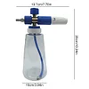 1L High Pressure Foam Sprayer 1/4 Quick Connect Gun for Car Washing (Blue)