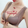 Suti&atilde; push-up Triumph sem aros, fechado com bot&otilde;es na frente