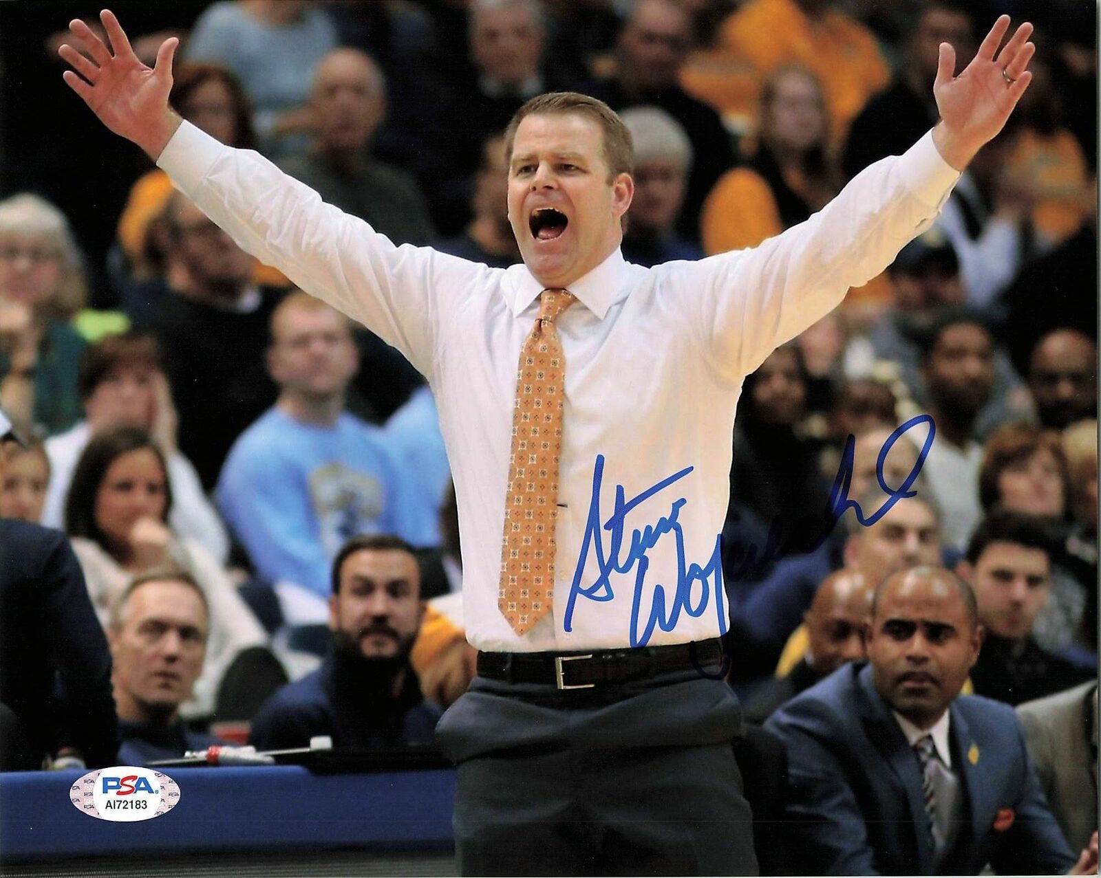 STEVE WOJCIECHOWSKI signed 8x10 Photo Poster painting PSA/DNA Marquette Autographed