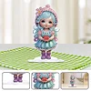 Diamond Painting Cute Girl Desktop Ornaments Kit for Home Office Decor