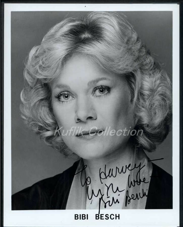 Bibi Besch - Signed Autograph Headshot Photo Poster painting - Star Trek II - Actress