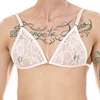 Men's Bikini Lace Bra Thongs