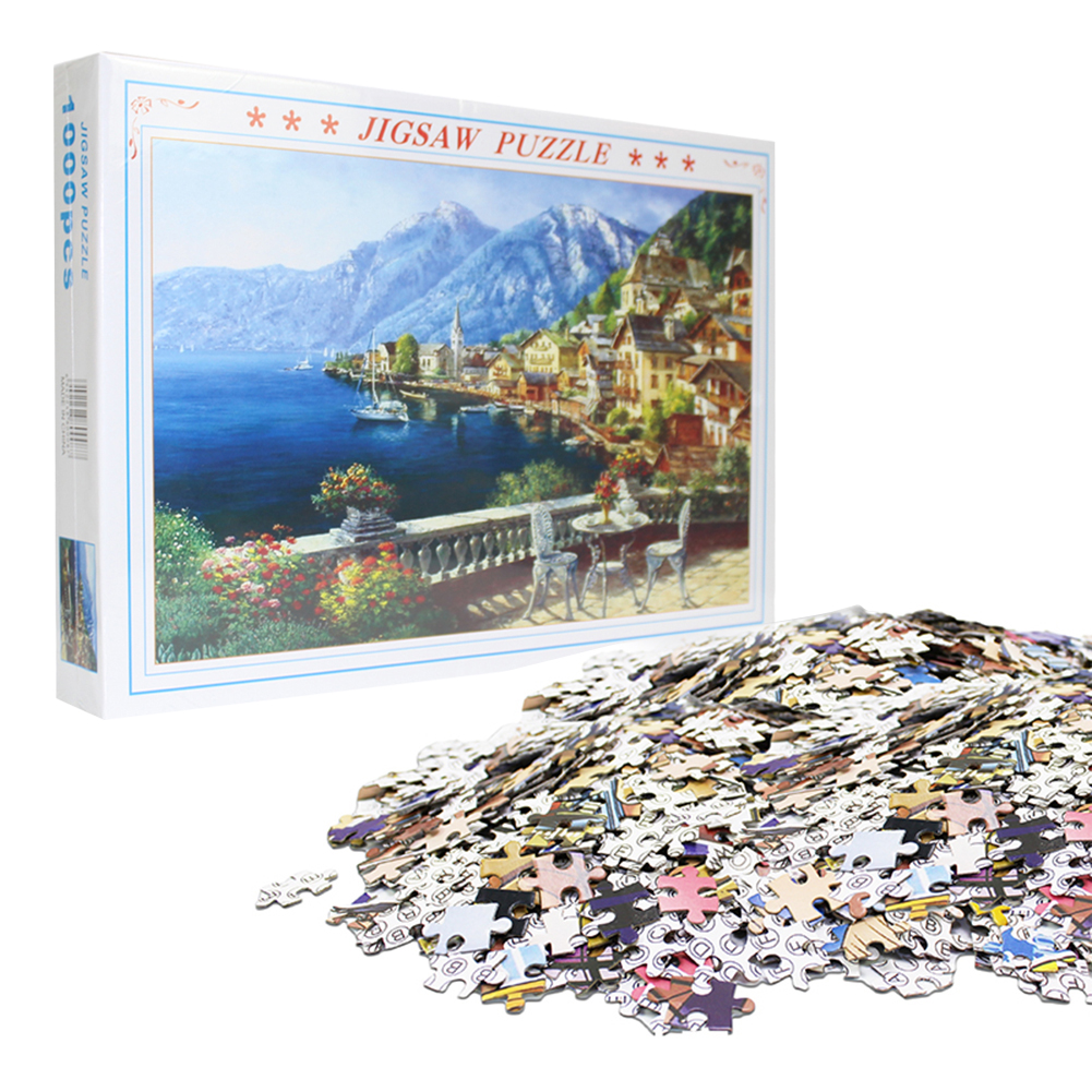 

Seaside Town - 1000 Pieces Jigsaw Puzzle, 501 Original