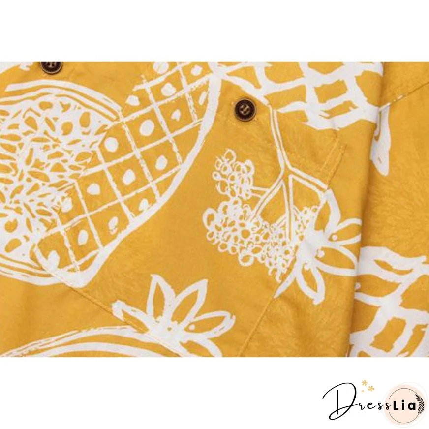 Fruit Graffiti Summer Shirt