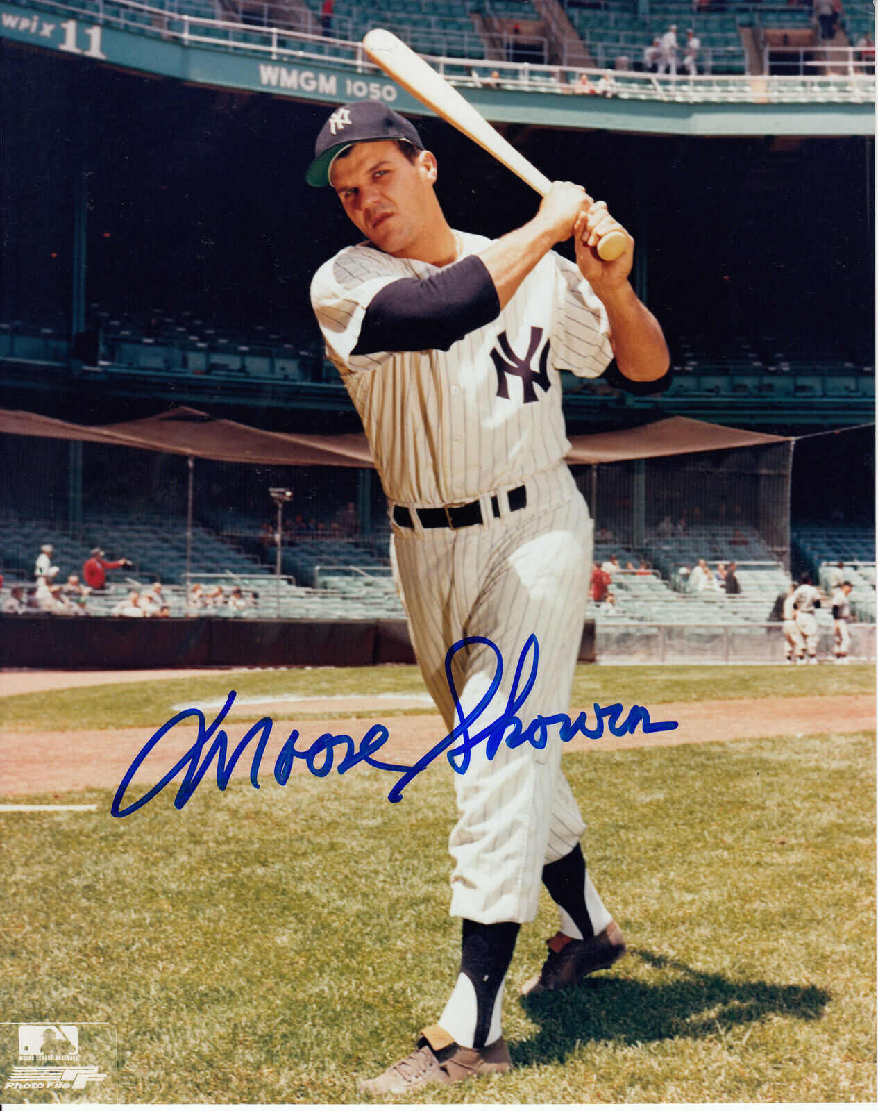 Moose Skowron #3 8x10 Signed Photo Poster painting W/COA New York Yankees 033119