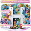 Butterfly Flower H 5D Partial Drill DIY Diamond Painting Kit 30*30cm