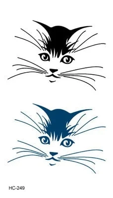 Waterproof Temporary Tattoo Sticker lovely cats cute cat owl tatto sexy flash tatoo fake tattoos for girl women kids