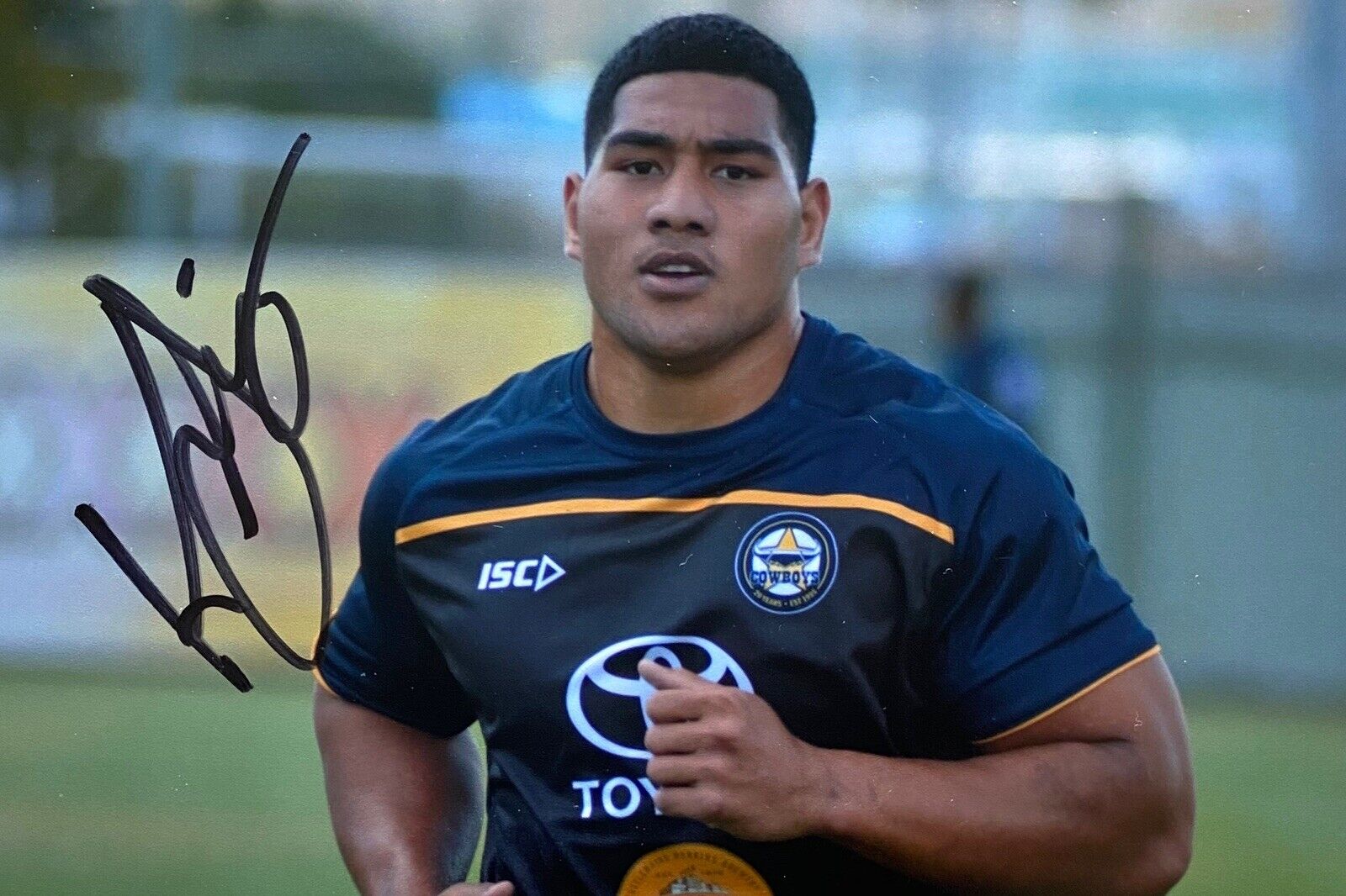 Kelepi Tanginoa Genuine Hand Signed 6X4 Photo Poster painting - North Queensland Cowboys