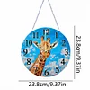 Acryl Giraffe - 5d DIY Basteluhr