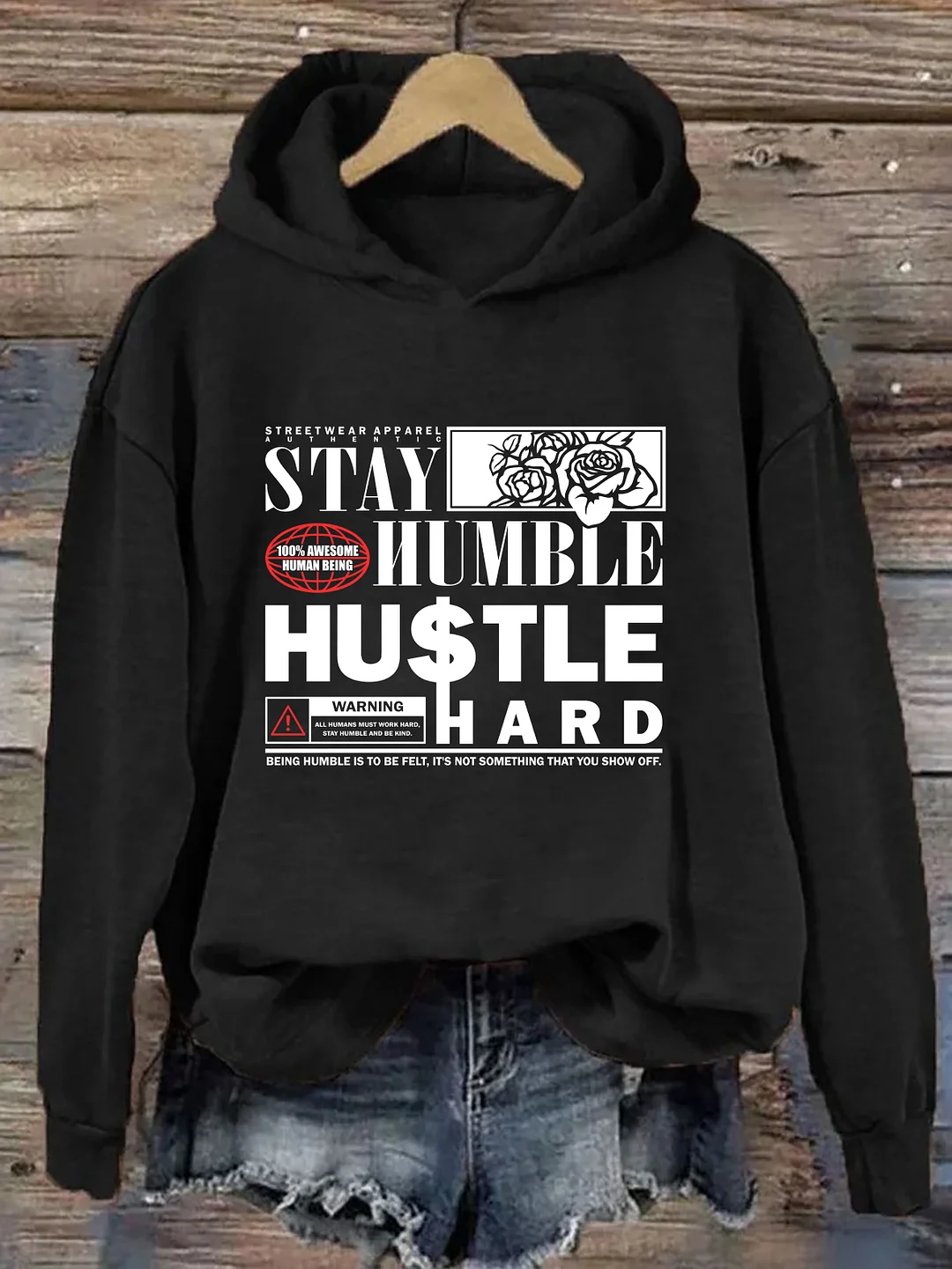 Stay Humble Hustle Hard Hoodie