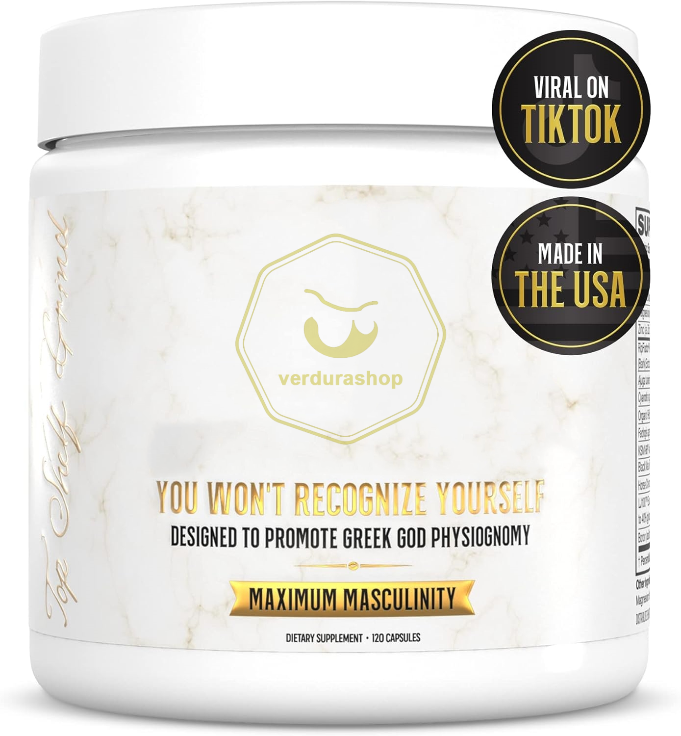 13-in-1 Anabolic Supplement for Men to Increase Stamina, Lean Muscle Growth & Recovery, N.O. Booster with Tongkat Ali (LJ100), 120 Capsules