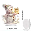Diamond Painting Christmas Winter Snowman Desktop Ornaments for Decorations