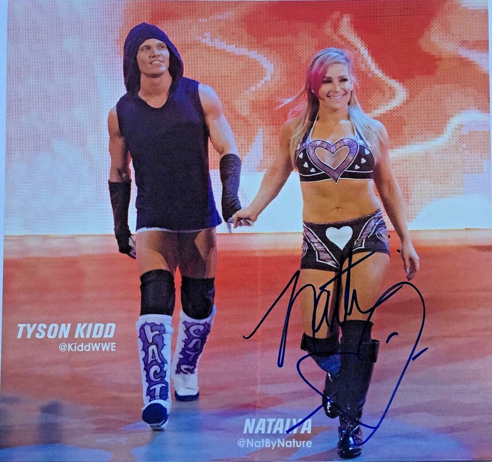 Natalya Signed Photo Poster painting Wwe Total Divas Program NXT WWE AEW TNA ROH 9x8.5