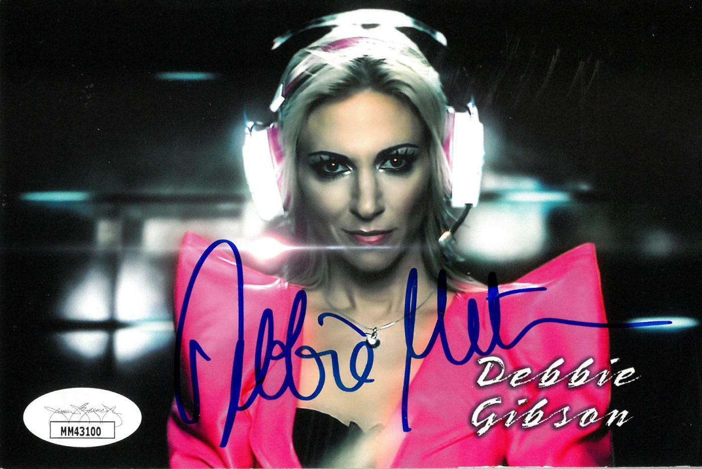 Debbie Gibson Signed Authentic Autographed 4x6 Photo Poster painting JSA #MM43100