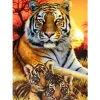 Tiger  | Full Round Diamond Painting Kits