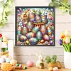 Diamond Painting -DIY Round Drill Easter Egg Mountain(40x40cm)