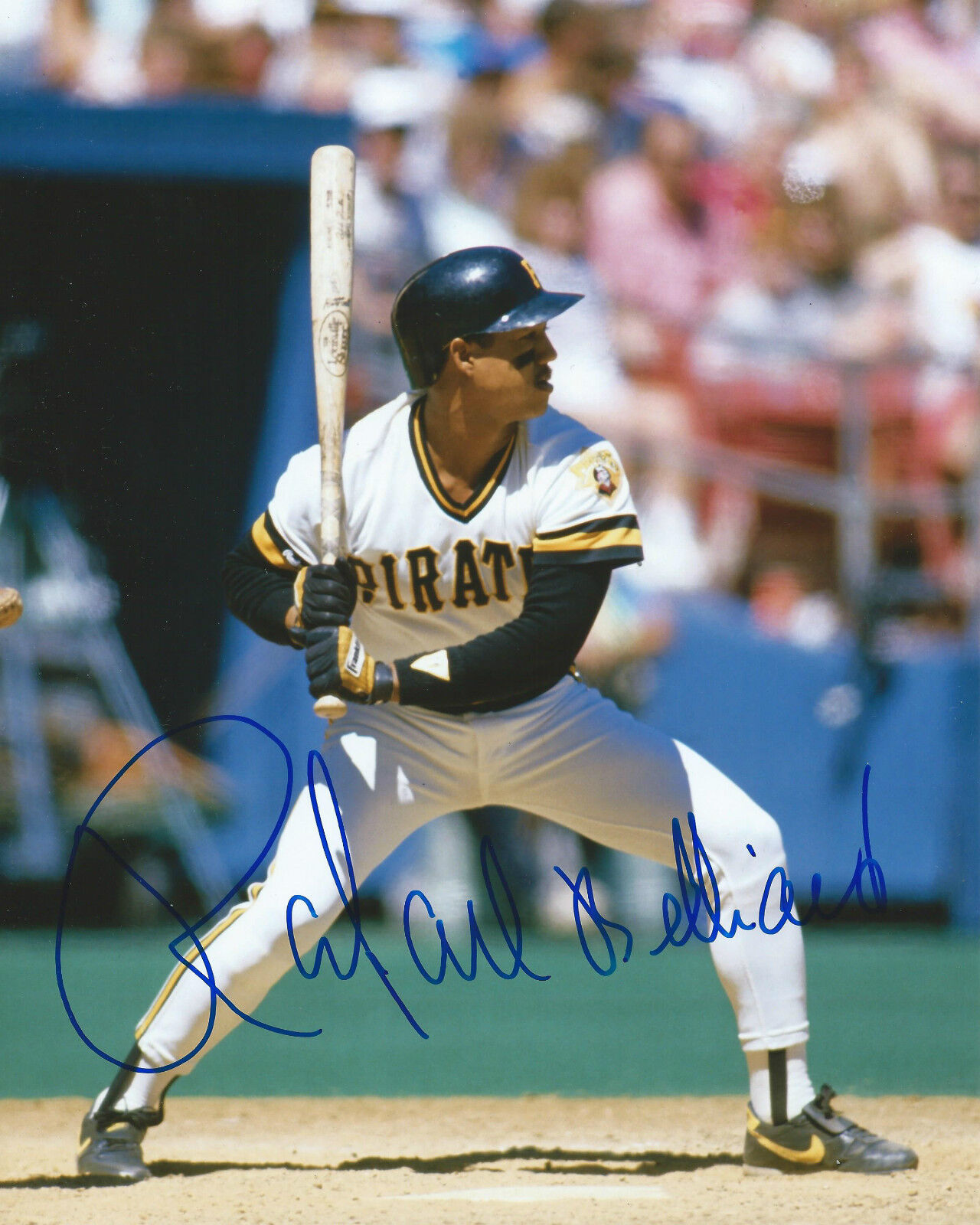 **GFA Pittsburgh Pirates *RAFAEL BELLIARD* Signed 8x10 Photo Poster painting R2 COA**