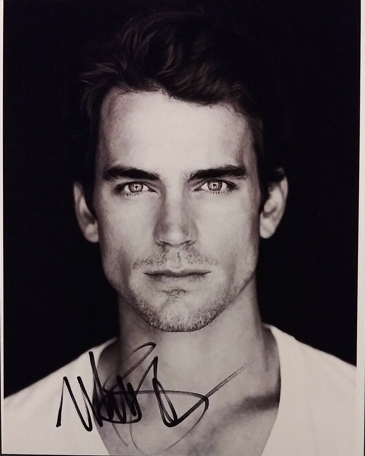 Matt Bomer signed 8x10