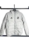 2024/2025 Real Madrid Light Gray Soccer Cotton jacket 1:1 Thai Quality