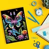 (US Local)50-Page A5 Butterfly Diamond Painting Diary NoteBook Holiday Birthday Gift