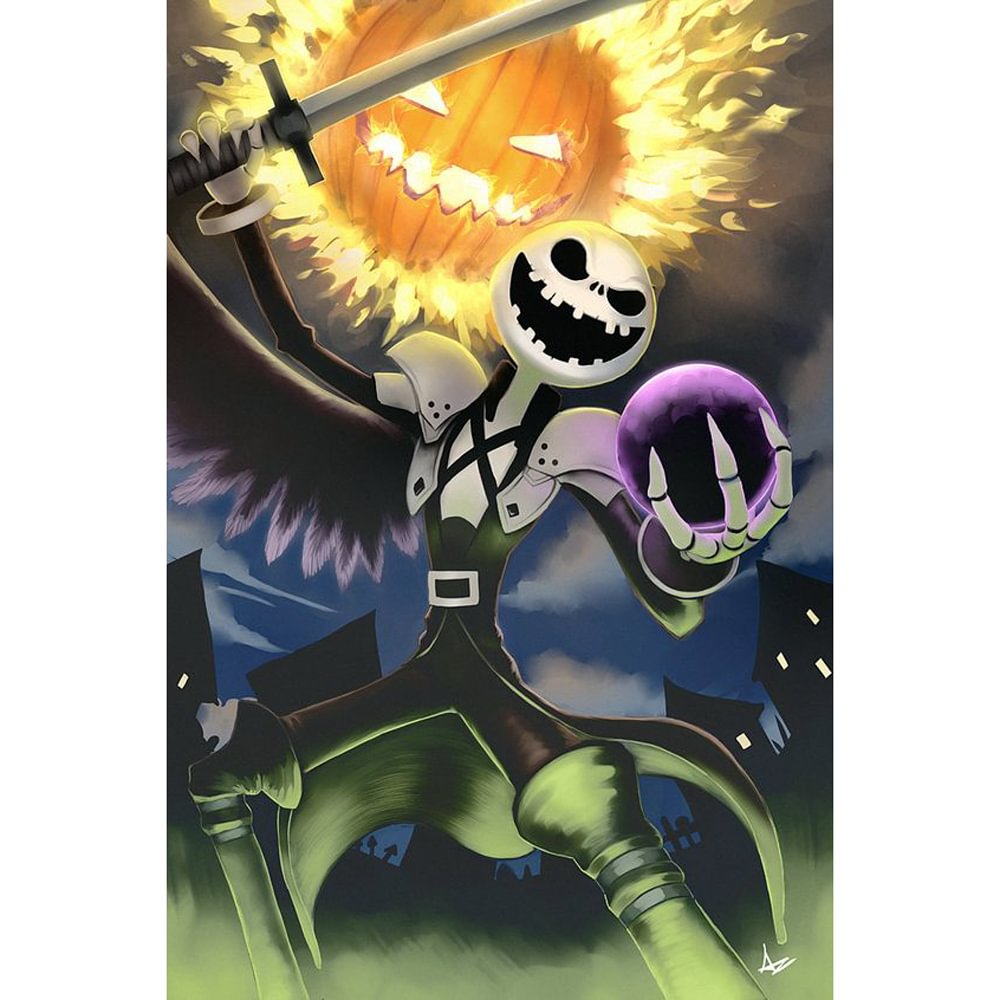 Diamondpaintinggifts Full Drill Diamond Painting Nightmare Before