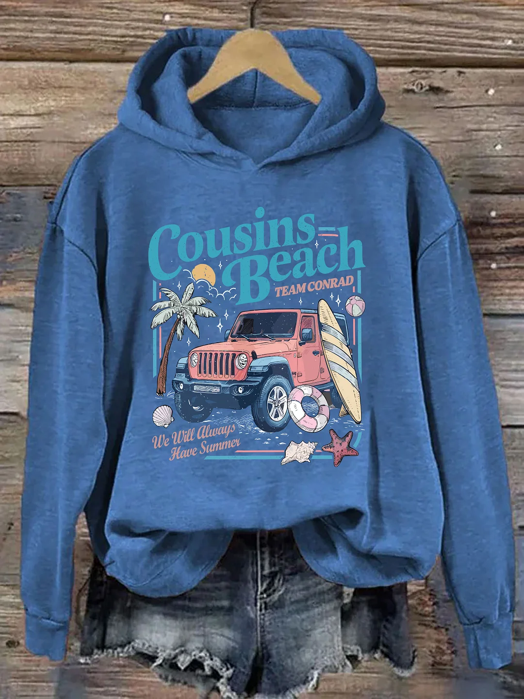 Cousins Beach We Will Always Have Summer Hoodie