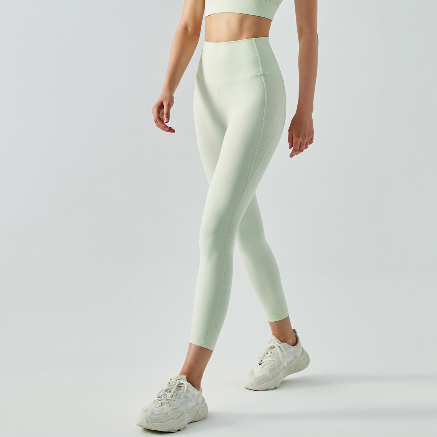 Buy Hergymclothing Moon Green bubble butt lifting nake shaped buttery soft sustainable yoga pants online