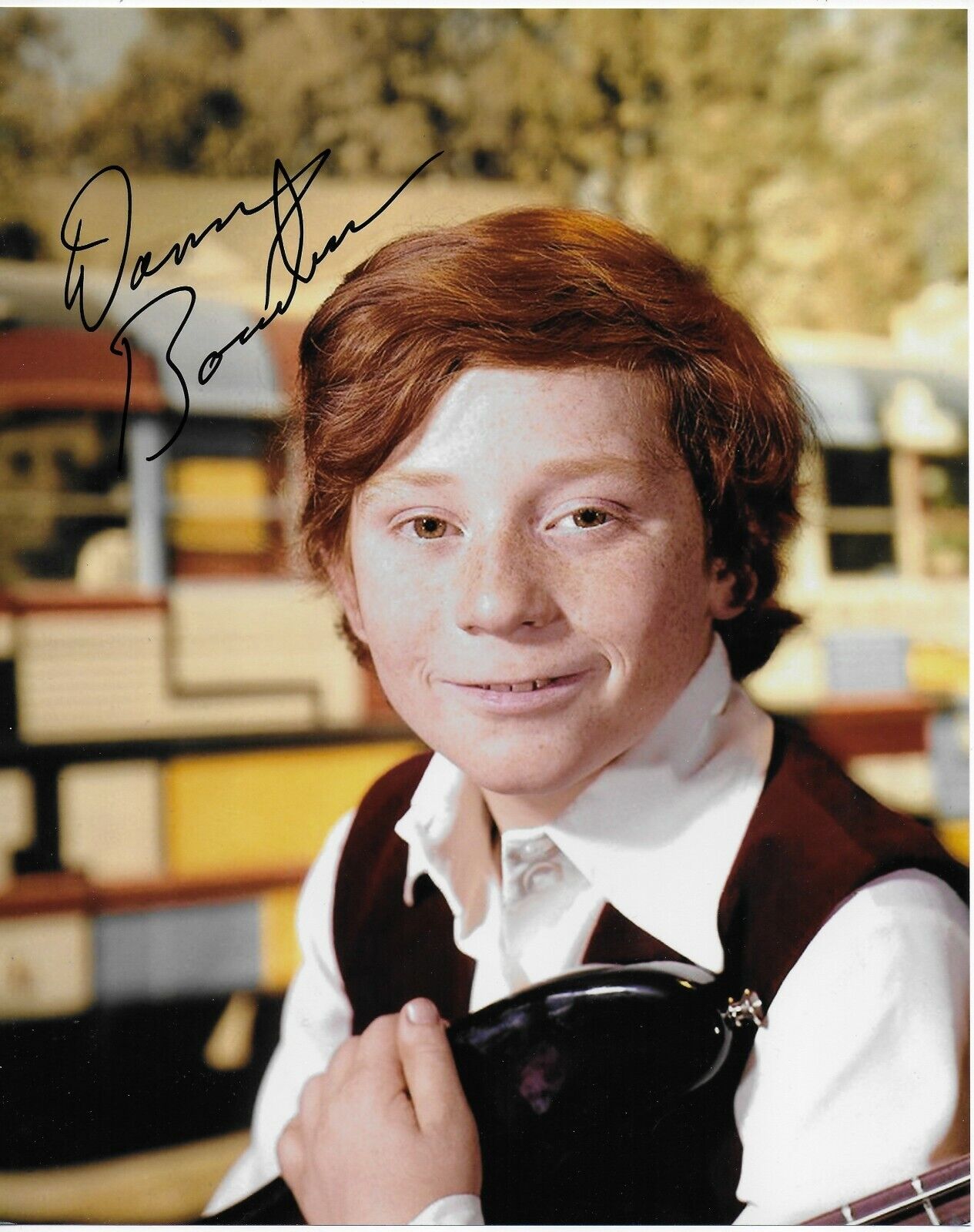 Danny Bonaduce Partridge Family Original Autographed 8X10 Photo Poster painting #9