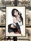 Short-Hair Tifa Lockhart Decorative Painting - (FF7) Final Fantasy VII - Xingkong Studio