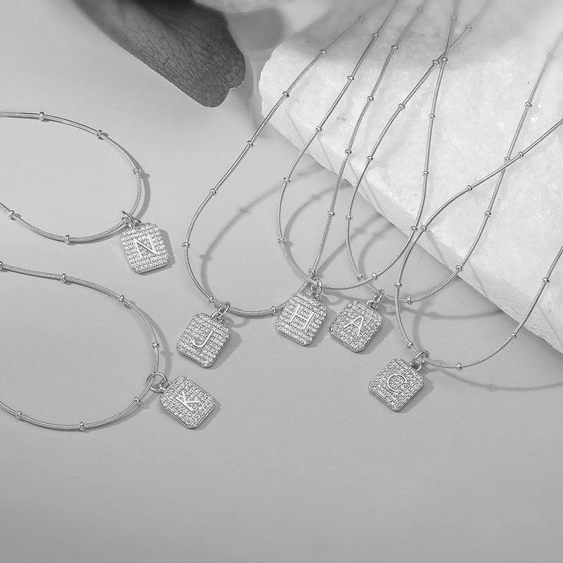 Copper  Letter Necklace