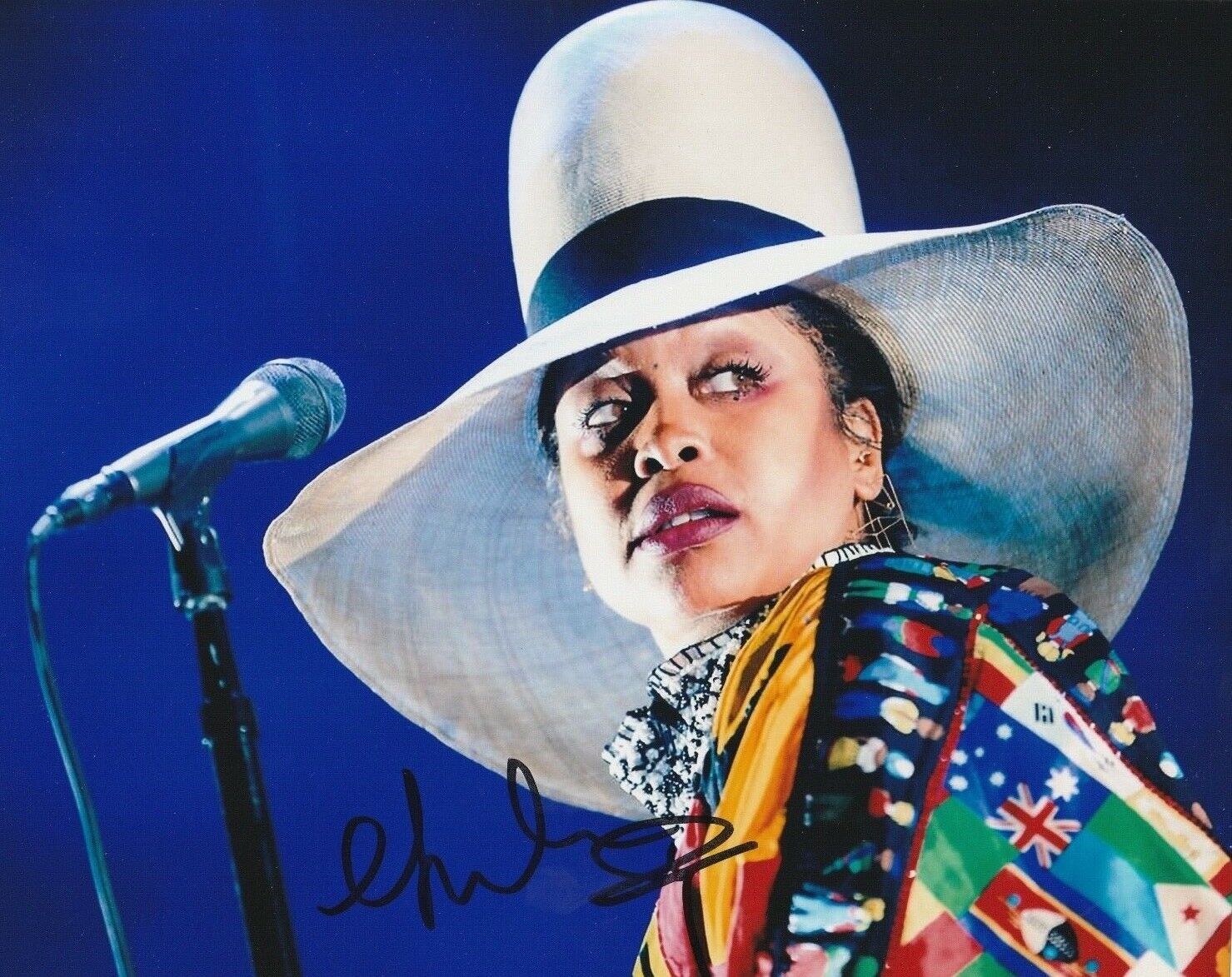 * ERYKAH BADU * signed autographed 8x10 Photo Poster painting * NEXT LIFETIME * BAG LADY * 6