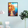 (40*60cm)Seaside Town - Full Round Drill Diamond Painting