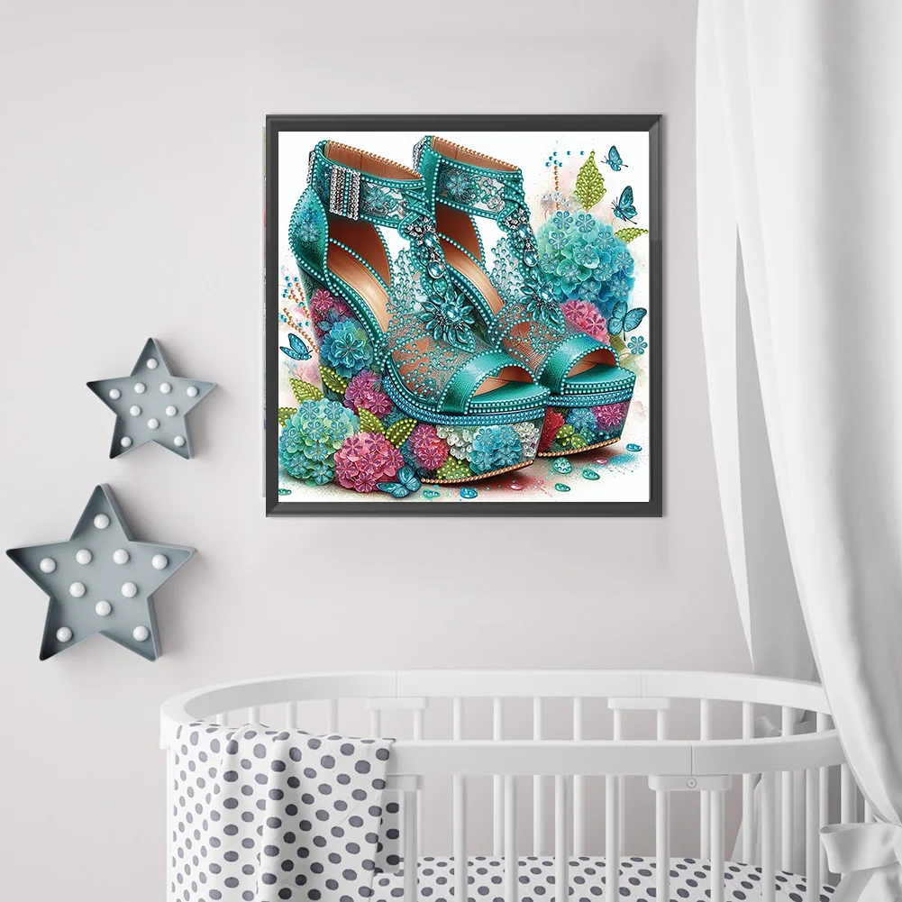 Diamond Painting - Partial Special Shaped Drill - High Heel(Canvas|30*30cm)