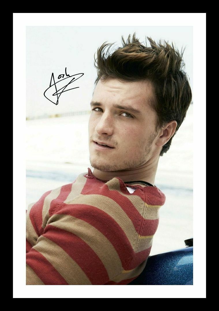 Josh Hutcherson Autograph Signed & Framed Photo Poster painting