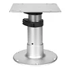 [US Local Warehouse] Pneumatic Table Leg Base Detachable 3-Level Adjustable Aluminum Alloy Table Base