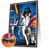 Star Wars - Rundbohrer Diamantmalerei - 50*70cm (große Größe)