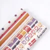 Colorful Birthday Heart Gift Packaging Wrapping Paper