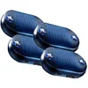 TOTMOX Anti-Freeze Electromagnetic Car Snow Removal Device Rechargeable Battery Car Interference Antifreeze Instrument Solar Power Electromagnetic Car Defroster(4 Pack)