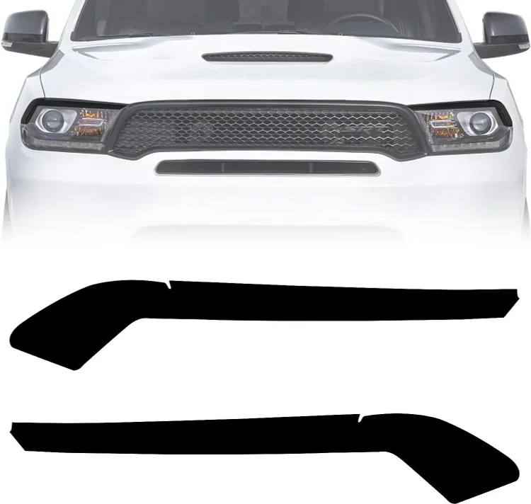 Blackout Taillight Vinyl Tint Film Precut Overlay Tail Light Wrap Cover Compatible with Dodge Durango 2014-2021