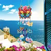 DIY Diamond Painting Double Sided 3D Wind Chime Pendant  Hanging Kit