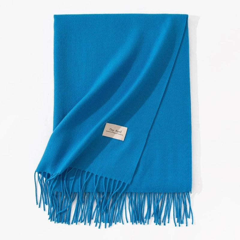 Scarf Winter Warm Windproof Shawl Women’s High-end Korean Style Women’s Cashmere Scarf