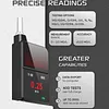 Personal Portable Alcohol Breathalyzer Tester with Digital LCD Display Handheld Alcohol Breathalyzer Tester Type-C Powered 300mAh Battery for Personal Home and Party Outdoors Indoors