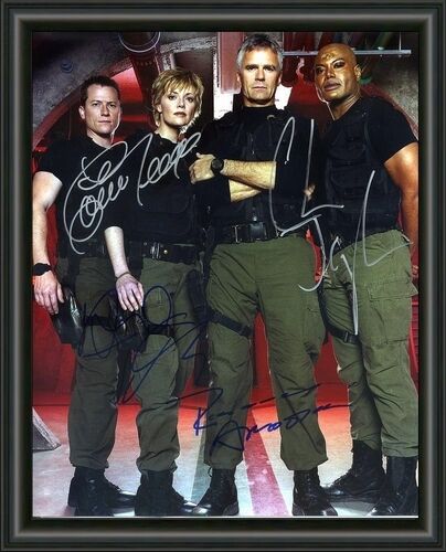 Stargate - Cast - A4 SIGNED AUTOGRAPHED Photo Poster painting POSTER  POSTAGE